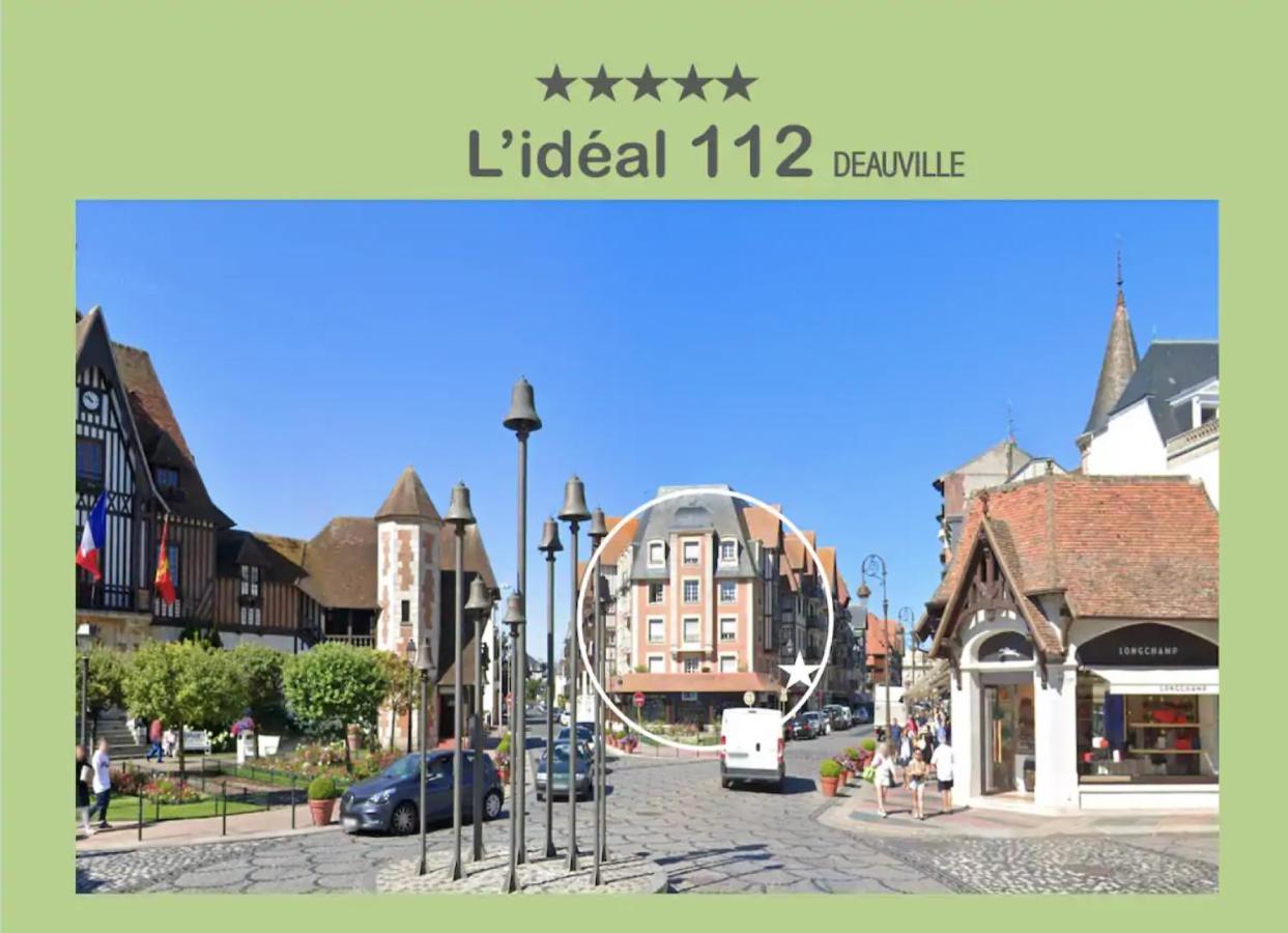 L'Ideal 112 - 85M2, 2 Chambres, Parking & Cabine De Plage Deauville Exterior photo